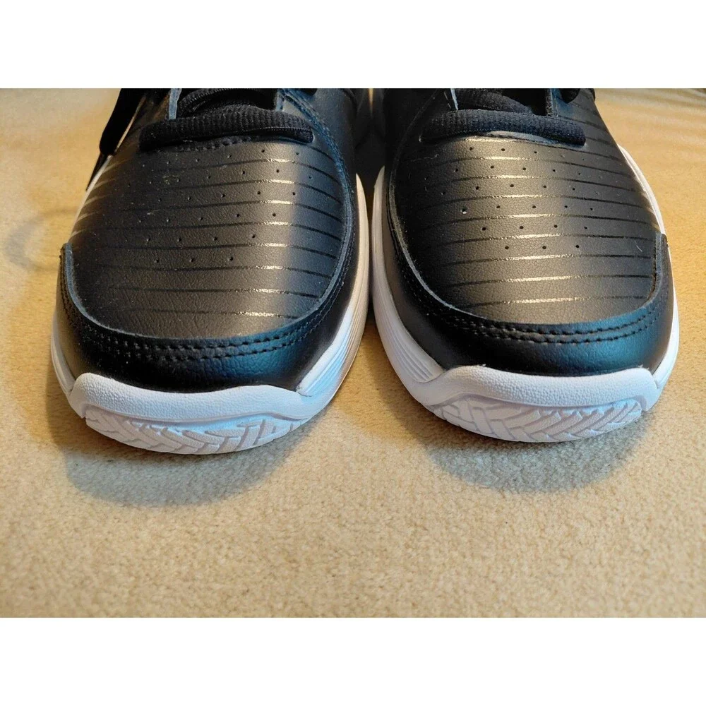 K-Swiss Court Express Womens 10 Tennis Pickleball Shoes Black Rose Gold 95443